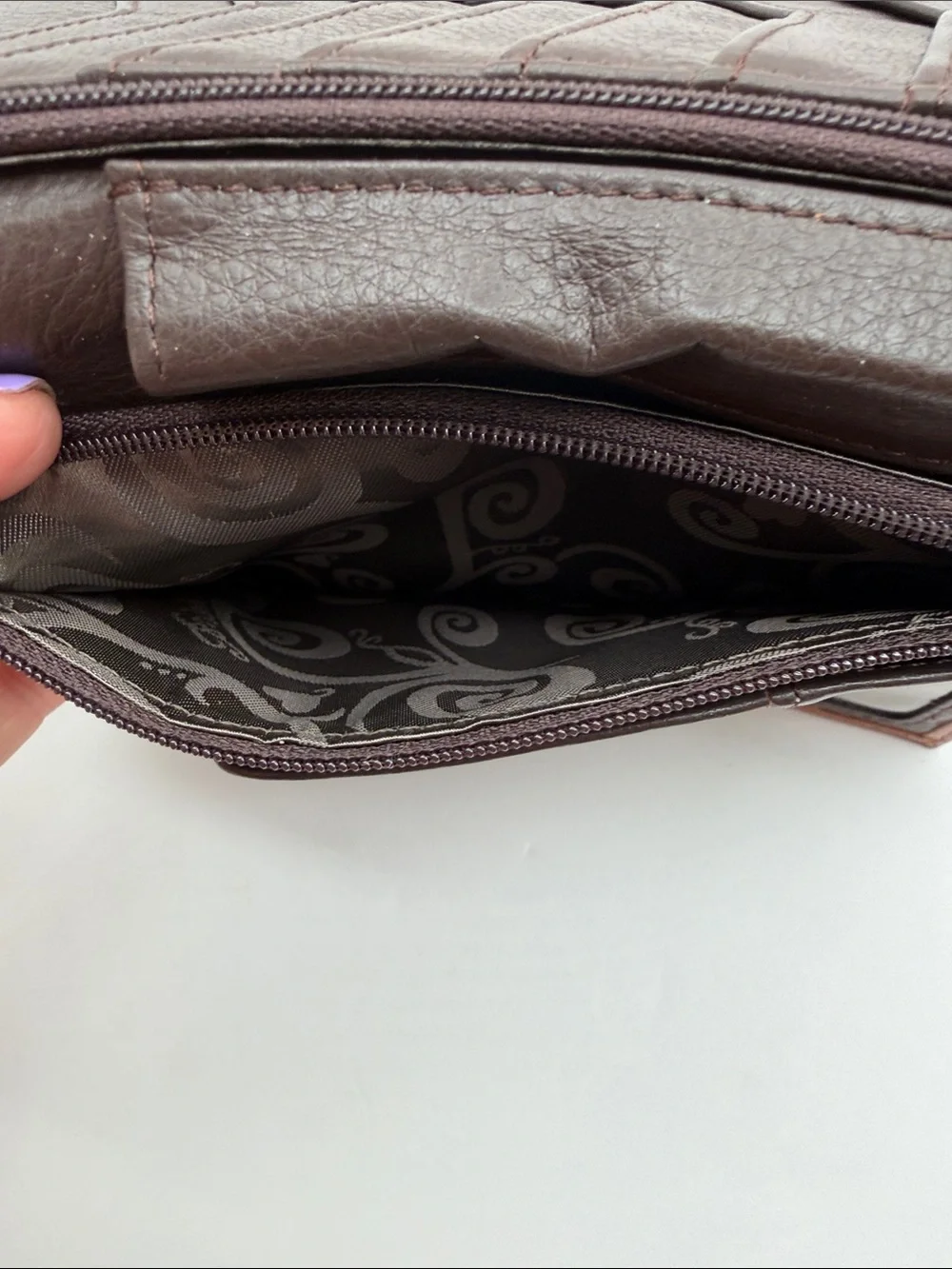 Brighton Ferrara Folio Wallet Luggage Color